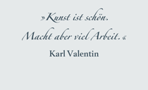 Zitat Karl Valentin